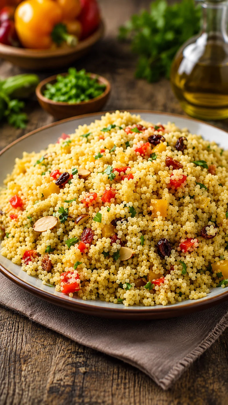 Elegant Saffron Couscous