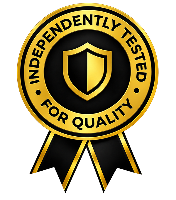 Independently Tested Quality Seal