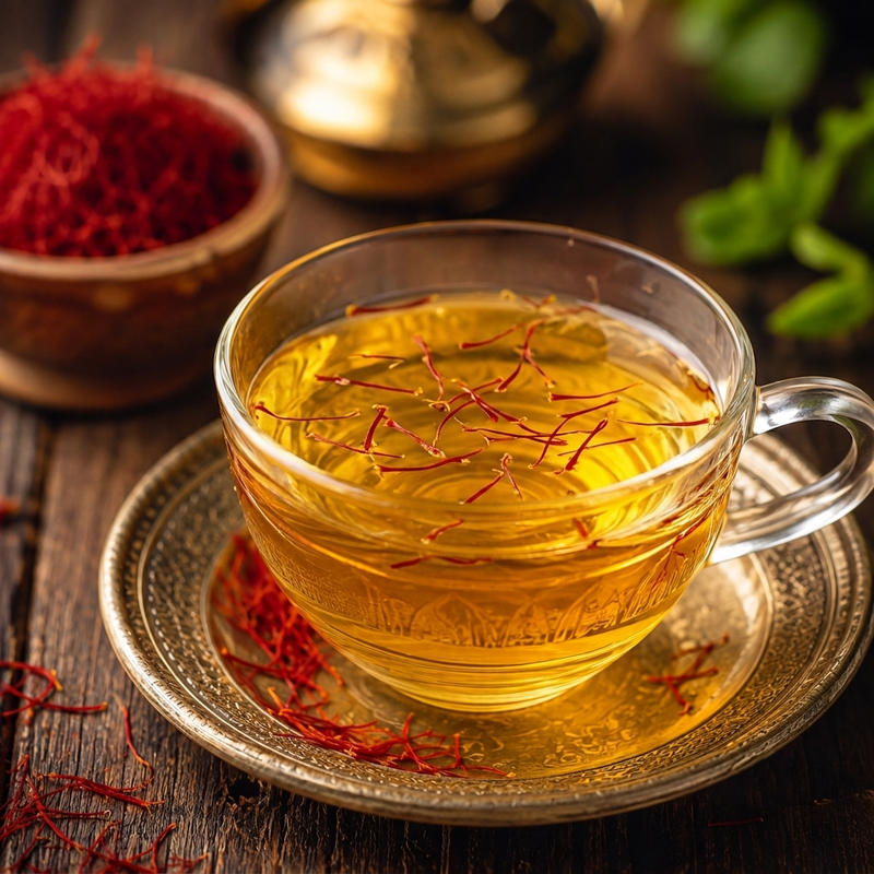 Natural Saffron Tea